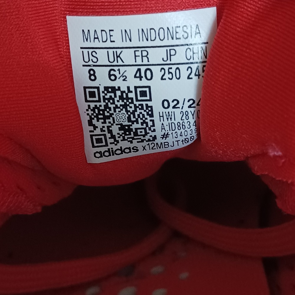 adidas red/orange Women's Athletic Shoes - Picture 15 of 16